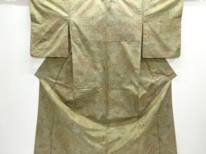 草花模様織出し本場大島紬着物